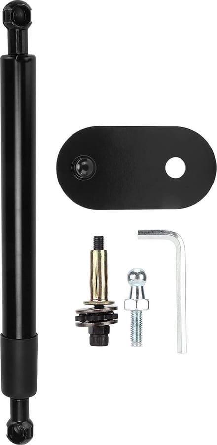 Tailgate Lift Strut - Tailgate Damper - Tailgate Ondersteuning - Vertraagde Compressie - 26.1 cm - Multi