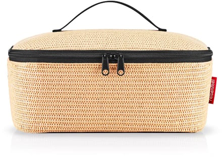 Reisenthel Coolerbag M Pocket Koeltas - 4,5L - Raffia Zwart