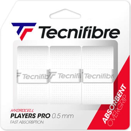 Tecnifibre Players Pro 3er Verpakking 3 Stuks-Wit