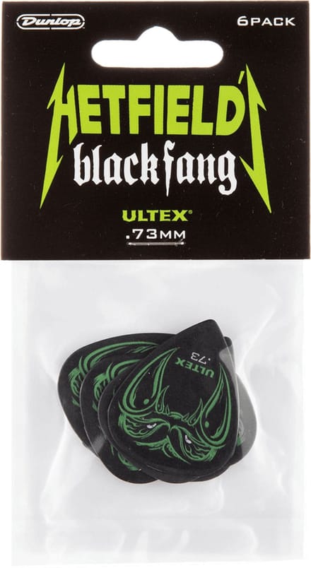 Jim Dunlop James Hetfield - Plectrums - Player's Pack 6 Stuks - 0,73 mm