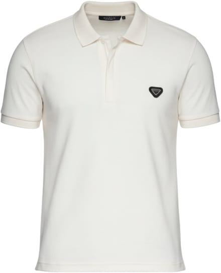 OMBRE Polo - Regular Fit - Katoen - Korte Mouw Wit S