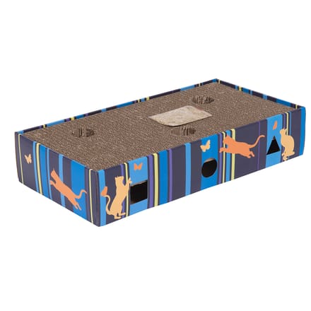 Krabmeubel Scratch & Play met 2 ballen H9,3 x L45,5 x W24 cm