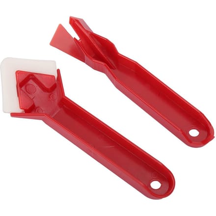 2 STUKS Kit Kitkitgereedschap Siliconen Kitverwijderaar Schop Glas Cement Kit Schraper red