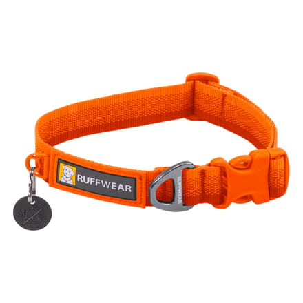 Ruffwear Front Range Halsband, Blaze Orange Maat S: 28 - 36 cm nekomtrek Hondenaccessoires