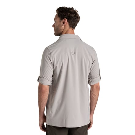 Craghoppers Heren Nosilife Shirt Met Lange Mouwen (Perkament)