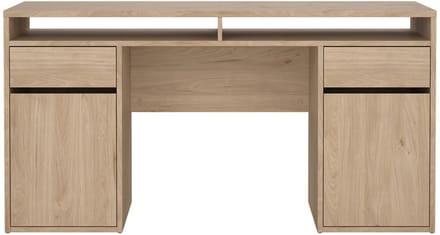 Giga Living Kantoorbureau Function Plus - Naturel - 149x48x77cm