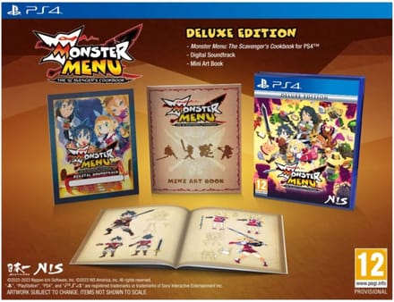 Monster Menu: The Scavenger's Cookbook (Deluxe Edition) - Sony PlayStation 4 - RPG