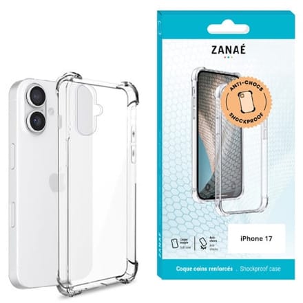 Zanaé – Backcover – iPhone 17 – Transparant