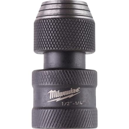 Milwaukee doppen verloopstuk Shockwave 1/2 naar Hex 1/4 schroefbit