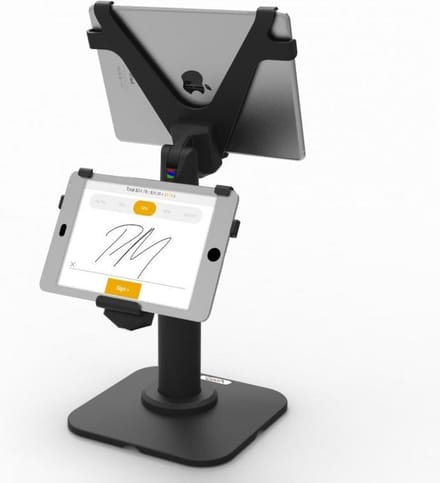 V-Bracket voor iPad 10.2" Kiosk - Pole Stands