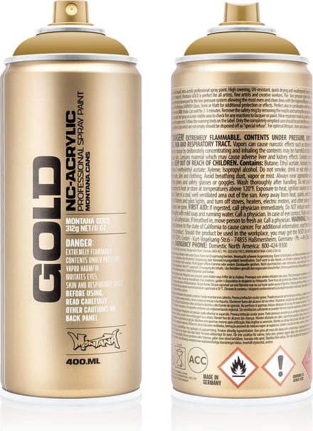 Montana GOLD CL8300 Sand spuitbus 400ml