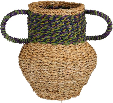 Cambridge decoration vase green - h28xd25cm