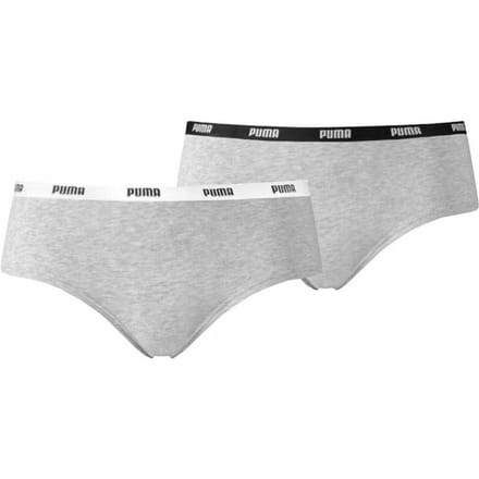 Puma Dames/Dames Hipsterbroekje (Set van 2) (Grijs)