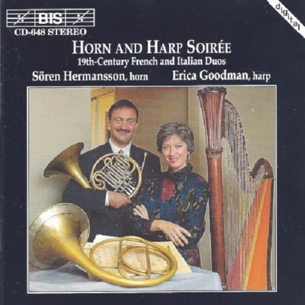 Sören Hermansson & Erica Goodman - Horn And Harp Soiree (CD)