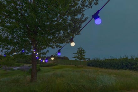 HappyLights lichtsnoer buiten [Outdoor] Cool Blue - 40 LED's - 20m