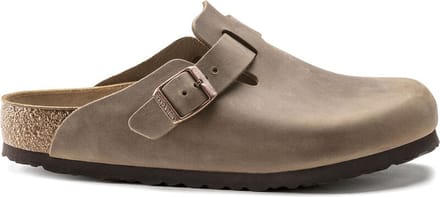 Birkenstock Boston Vetleer Bruin Normaal Voetbed Heren Slipper - Maat 49