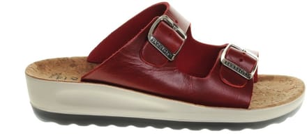 Rode Slippers Fly Flot maat 41