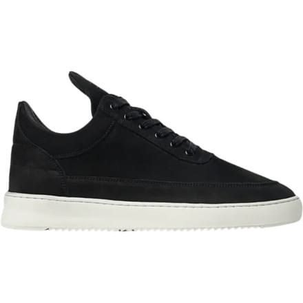 Filling Pieces Low Top Ripple Nubuck Sneakers - Suède - Heren - Zwart - Maat 44
