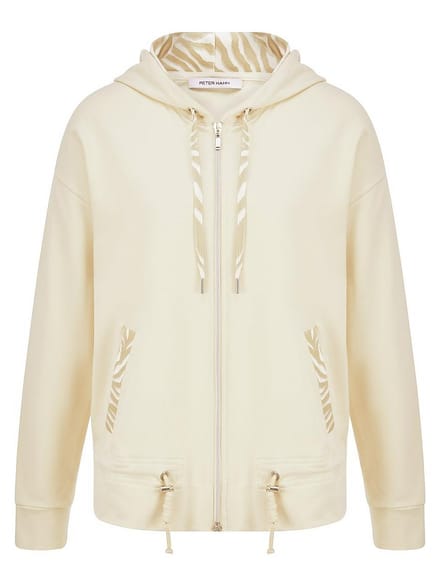 Sweatjack Van Peter Hahn beige
