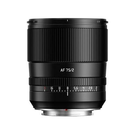 TTArtisan AF 75mm f/2.0 Fuji X-Mount Black