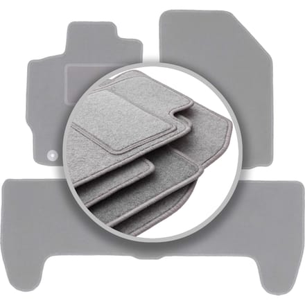 Grijze automatten voor: Toyota Yaris II hatchback (2005-2011)