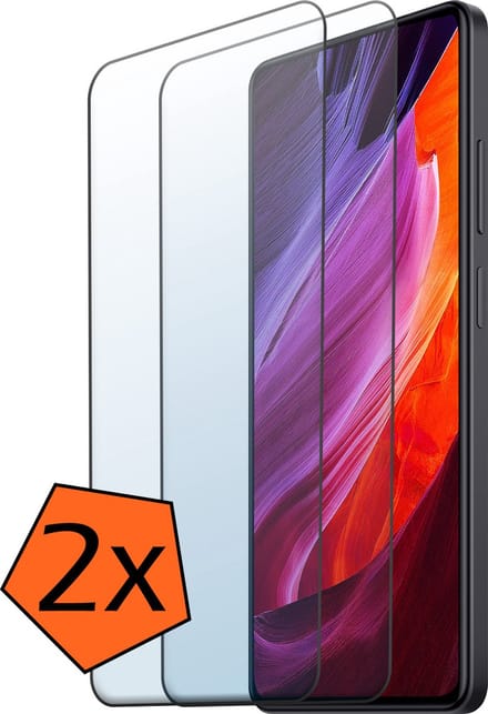 Screenprotector - 2 Stuks - Geschikt voor Xiaomi Redmi Note 12 Pro - Extra Sterk - Gehard Glas - Beschermglas - Tempered Glass - Screen Protector