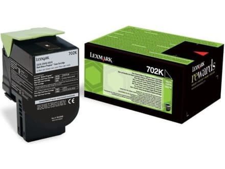 Tonercartridge lexmark 70c20k0 prebate zwart