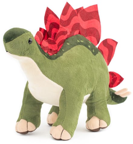 Baby Mix pluchen stegosaurus knuffel 38 cm - Dinosaurus knuffel