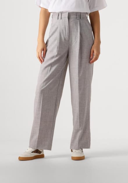 EDITED Kaj Trousers Broeken Dames - Grijs - Maat 36