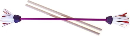 Acrobat Flowerstick met handstokjes paars 515762
