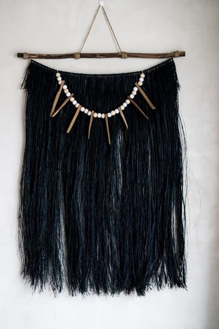 Monnarita Monte - Wanddecoratie - Zwarte Zeewier - Handgemaakt