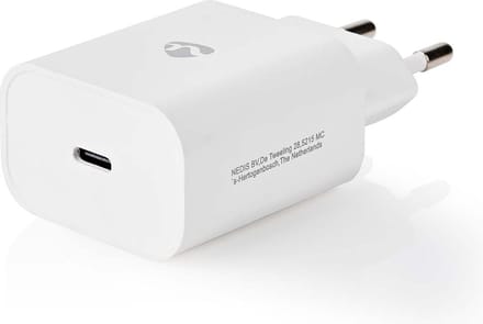 Nedis Oplader - 30 W - 1.5 / 2.0 / 2.5 / 3.0 A - Outputs: 1 - USB-C™ - Automatische Voltage Selectie