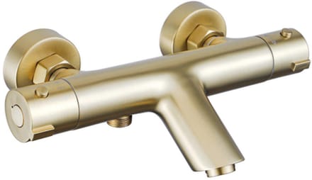 FugaFlow Efficiente Sobrado thermostatische bad-/douchekraan - goud mat