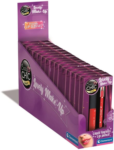 Clementoni - Cazy Chic - Lipgloss en Lippotlood - Queen - vanaf 6 jaar