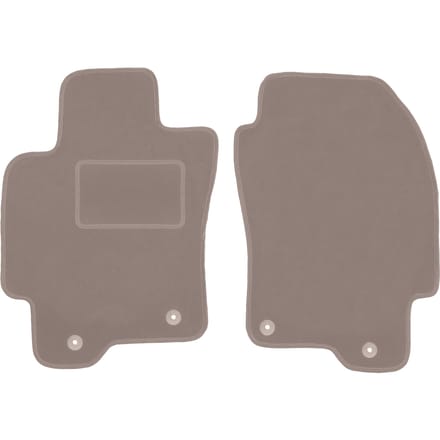 Beige voormatten voor: Jaguar X-Type stationwagen, sedan (2001-2009)