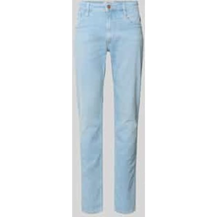Slim fit jeans met steekzakken model 'Anbass'