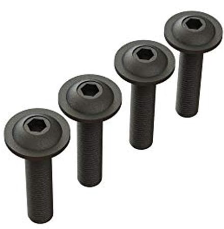 Platte kopschroef M4x18mm - Set van 4
