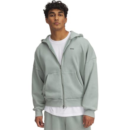 Under Armour Heren fleece hoodie (Groen)