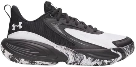 Under Armour Lockdown 8 Junior Basketbalschoenen Wit,Zwart EU 36 Kinderen