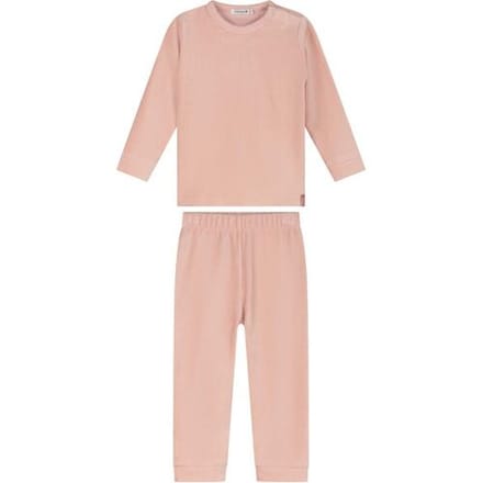 Prénatal peuter pyjama rib velour Powder Pink 80 dames