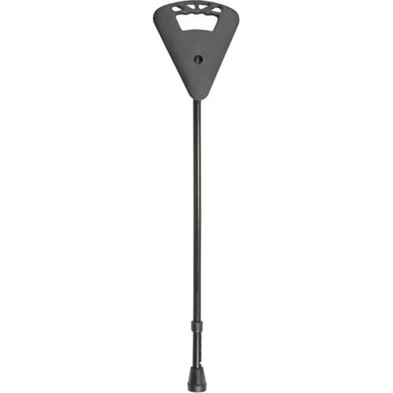 Flipstick - Zit-/wandelstok - Verstelbaar - Zwart