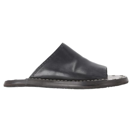 See by Chloé Studded Slide Sandalen in Zwart Leer