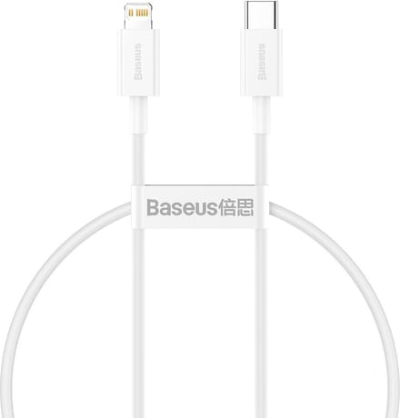 Baseus Usb-C Naar Lightning Pd-Kabel 20W Voor Apple Telefoons, 1,5 Meter Voor Het Opladen