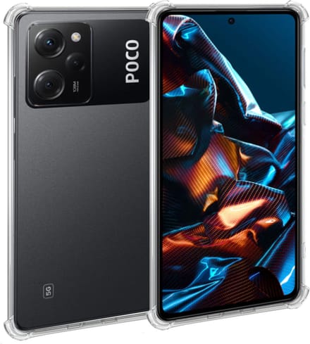 Geschikt voor Xiaomi Poco X5 Hoesje – Shock Proof Case – Cover Transparant