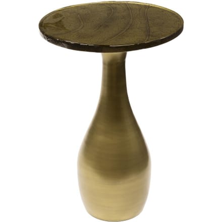 Hoyz Collection - Bijzettafel Eclipse Druppel M - Goud Antiek Finish
