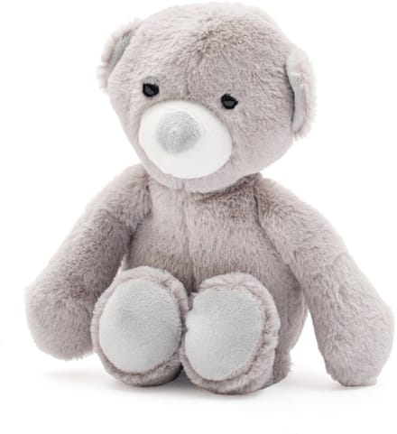 Baby Mix Pluchen Teddybeer 20cm Grijs - Knuffelbeer