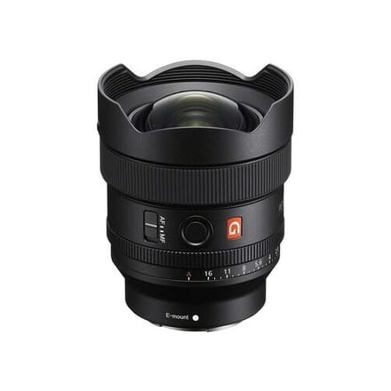 Sony SEL FE 14 mm F1.8 G master prime