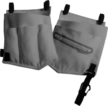 Mascot Customized Spijkerzakken, schilder 22950-012 - steengrijs - One size