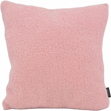 NOVÉE Sierkussen teddy lichtroze | 45 x 45 cm | polyester