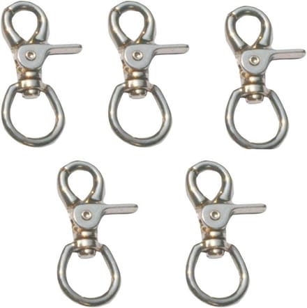 Karabijnhaak Set van 5 Stuks voor Reitsport